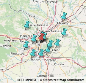 Mappa Via Giulia di Barolo, 10100 Torino TO, Italia (9.02867)