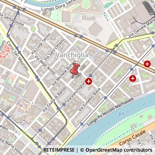 Mappa Via Giulia Di Barolo,  23, 10124 Torino, Torino (Piemonte)
