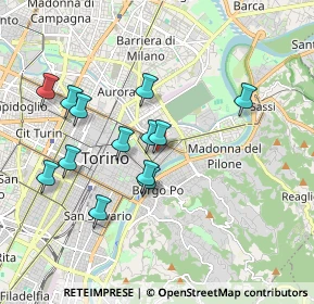 Mappa Via Giulia di Barolo, 10100 Torino TO, Italia (1.74308)