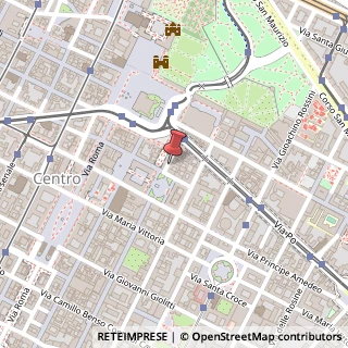 Mappa Via Carlo Alberto, 7, 10123 Torino, Torino (Piemonte)