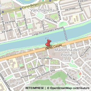 Mappa Via Castiglione, 2, 10132 Torino, Torino (Piemonte)