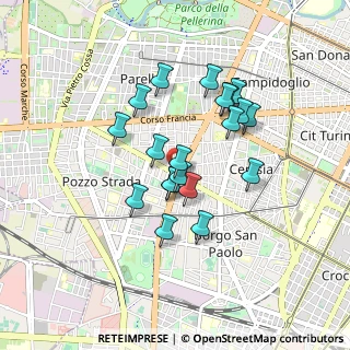 Mappa Corso Peschiera, 10139 Torino TO, Italia (0.716)