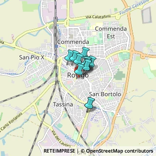 Mappa Vicolo Duomo, 45100 Rovigo RO, Italia (0.38462)