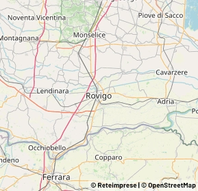 Mappa 45100 Rovigo RO, Italia (17.97625)