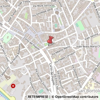 Mappa Piazza Umberto Merlin, 30, 45100 Rovigo, Rovigo (Veneto)