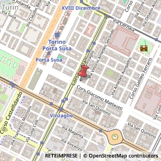 Mappa Corso Giacomo Matteotti, 40, 10121 Torino, Torino (Piemonte)