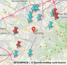 Mappa 10100 Torino TO, Italia (4.82533)