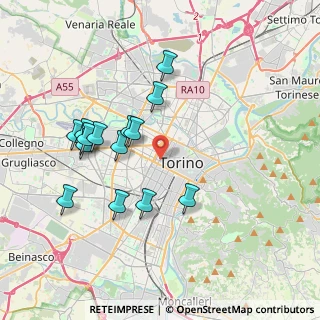 Mappa 10100 Torino TO, Italia (3.70733)