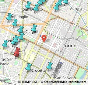 Mappa 10100 Torino TO, Italia (1.4695)