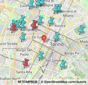 Mappa 10100 Torino TO, Italia (2.4235)