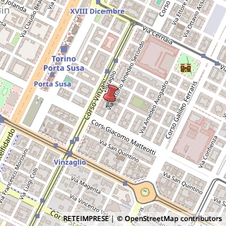 Mappa Via Vittorio Amedeo II, 24, 10121 Torino, Torino (Piemonte)
