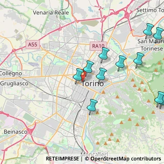 Mappa Via Vitaliano Donati, 10121 Torino TO, Italia (4.83727)
