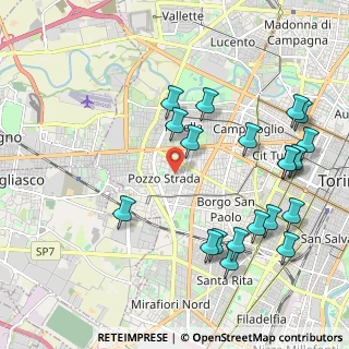 Mappa Via Rosalba Carriera, 10141 Torino TO, Italia (2.3815)