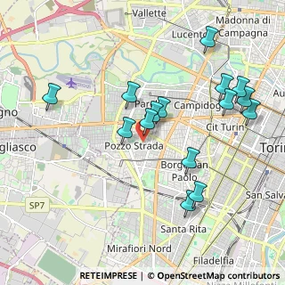 Mappa Via Sagra S. Michele, 10141 Torino TO, Italia (2.04267)