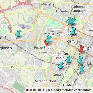 Mappa Via Rosalba Carriera, 10141 Torino TO, Italia (2.67636)