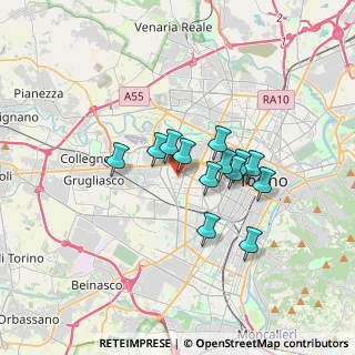 Mappa Via Rosalba Carriera, 10141 Torino TO, Italia (2.53154)