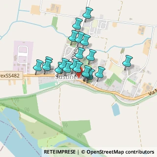 Mappa Via Breda, 46030 Sustinente MN, Italia (0.338)