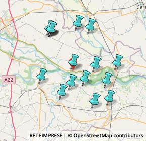 Mappa Via Breda, 46030 Sustinente MN, Italia (7.40588)