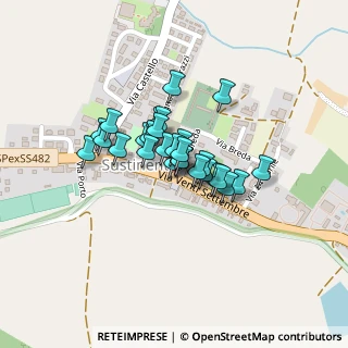 Mappa Via Breda, 46030 Sustinente MN, Italia (0.12929)