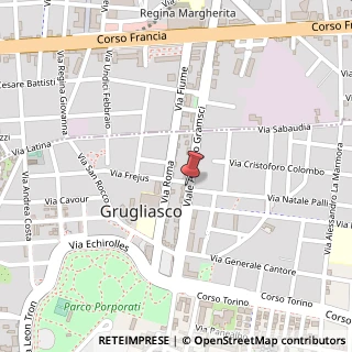 Mappa Viale A Gramsci, 85, 10095 Grugliasco, Torino (Piemonte)