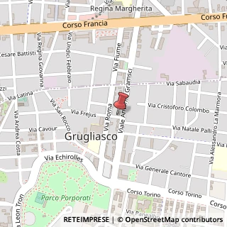 Mappa Via Frejus, 8, 10095 Grugliasco, Torino (Piemonte)