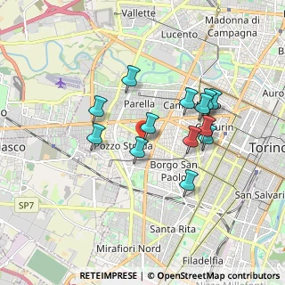 Mappa Via Cardinale Maurilio Fossati, 10141 Torino TO, Italia (1.54308)