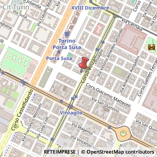 Mappa Corso Vinzaglio, 16, 10121 Torino, Torino (Piemonte)