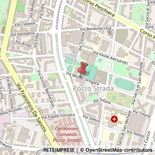 Mappa Via Monte Ortigara, 110, 10141 Torino, Torino (Piemonte)