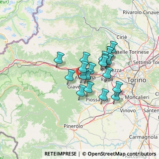 Mappa Viale dei Tigli, 10051 Avigliana TO, Italia (9.9035)