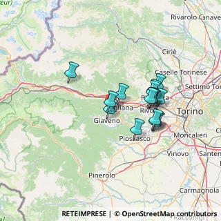 Mappa Viale dei Tigli, 10051 Avigliana TO, Italia (11.248)