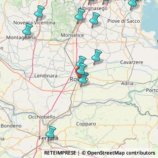 Mappa Via Renato Pighin, 45100 Rovigo RO, Italia (26.34)