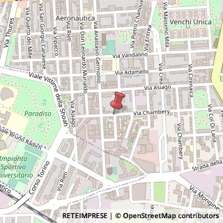 Mappa Via Chambéry, 93-107/T, 10142 Torino, Torino (Piemonte)