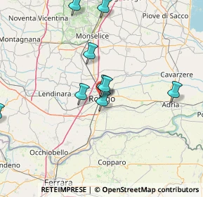 Mappa Via Argia Castiglioni Vitalis, 45100 Rovigo RO, Italia (24.58118)