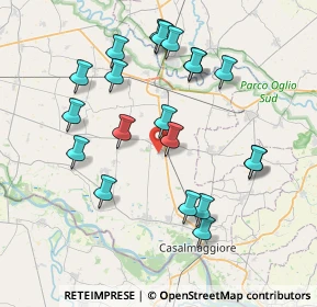 Mappa Via Sacchini, 26037 San Giovanni in Croce CR, Italia (7.808)