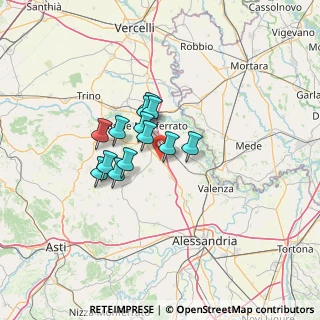 Mappa SS 31 km 33+205, 15040 Occimiano AL (8.89769)
