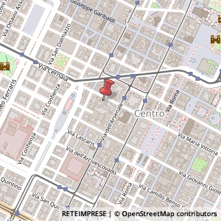 Mappa Via Santa Teresa, 15, 10121 Torino, Torino (Piemonte)