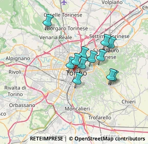 Mappa 10121 Torino TO, Italia (5.0125)