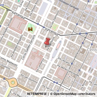 Mappa Via Confienza, 10, 10121 Torino, Torino (Piemonte)