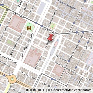 Mappa Via Antonio Meucci, 2, 10121 Torino, Torino (Piemonte)