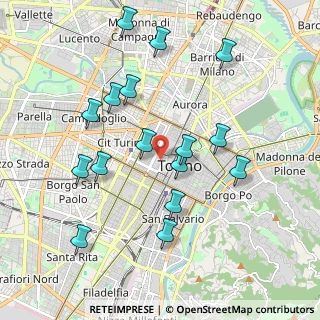 Mappa 10121 Torino TO, Italia (2.0025)