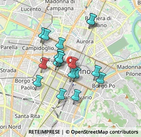 Mappa 10121 Torino TO, Italia (1.46056)