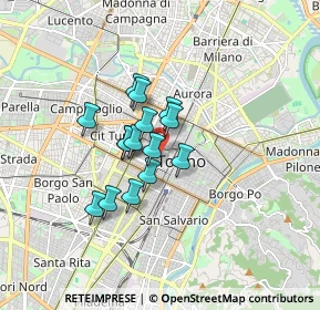 Mappa 10121 Torino TO, Italia (1.13733)