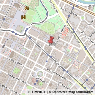 Mappa Via Giuseppe Verdi, 10, 10124 Torino, Torino (Piemonte)