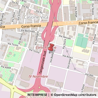 Mappa Via Acqui, 4, 10098 Rivoli, Torino (Piemonte)
