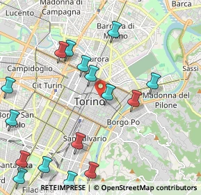 Mappa Via Monteu da Po, 10132 Torino TO, Italia (2.61688)