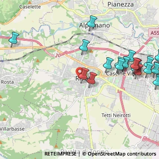 Mappa Piazza S. Rocco, 10098 Rivoli TO, Italia (2.7755)