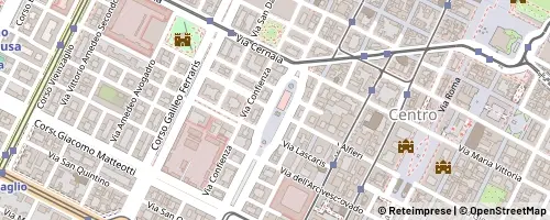 Mappa Torino
