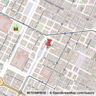 Mappa Via Vittorio Alfieri, 24, 10121 Torino, Torino (Piemonte)