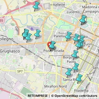 Mappa Via Quinto Bevilacqua, 10141 Torino TO, Italia (2.37789)