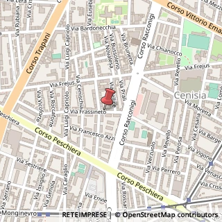 Mappa Via Pragelato, 19, 10139 Torino, Torino (Piemonte)